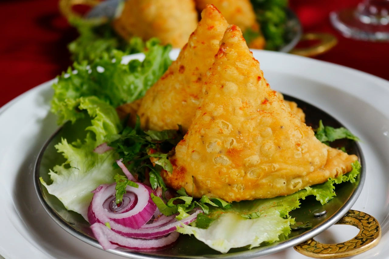 Best vegetable samosa in Calgary, AB