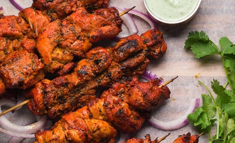 Delicious chicken tikka in Calgary, AB