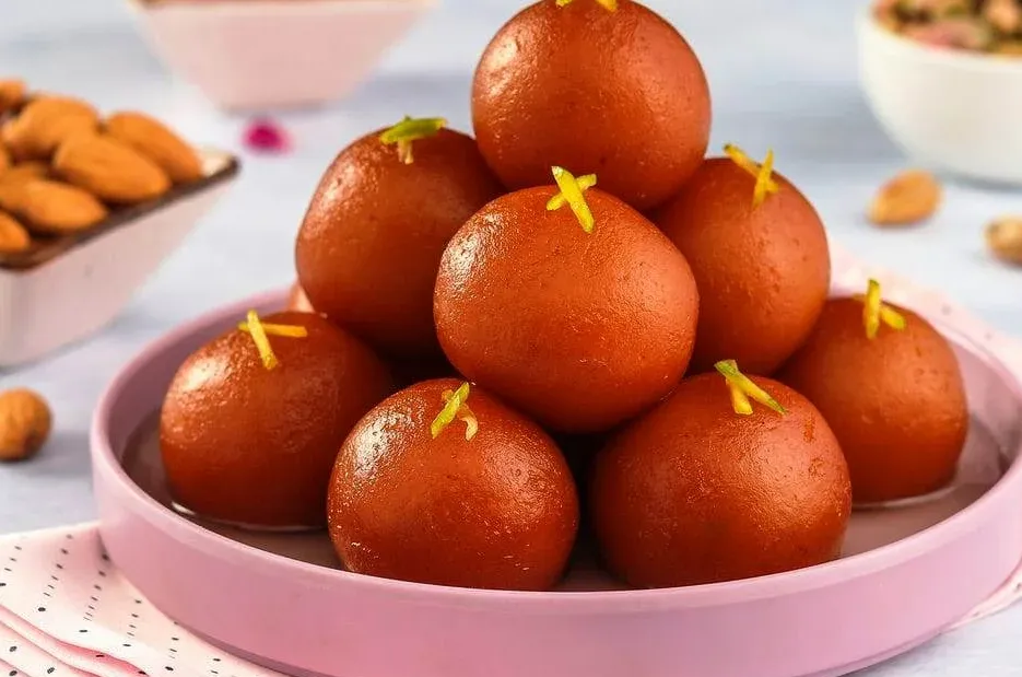 Delicious gulab jamun in Calgary, AB